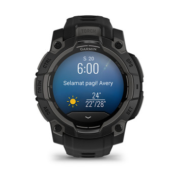 GARMIN - Instinct 3 45mm OLED - Black