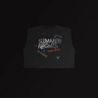 CIELE - Women - ORTank Cropped - Summer Nights - Black