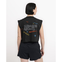 CIELE - Women - ORTank Cropped - Summer Nights - Black