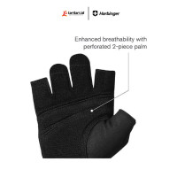 Harbinger Unisex's Power Gloves 2.0 - Black