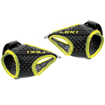 LEKI - Shark Frame Strap Mesh - Black/NeonYelllow