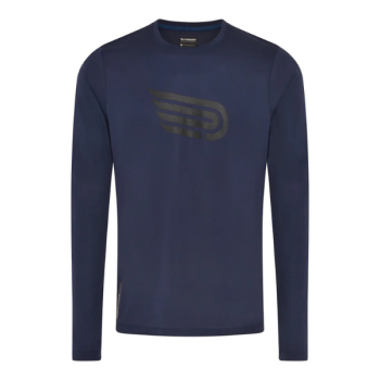 PRESSIO - Men - Perform LS Top - Navy/Matte