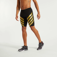 PRESSIO - Men - Power Half Tight - Black/Gold