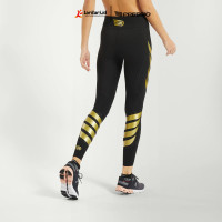 PRESSIO - Women - Power Tight - Mid Rise - Black/Gold