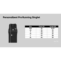 Personal Best Run - Unisex Performance Singlet - Black Personal Best Run - Unisex Performance Singlet - Black