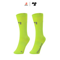 Personal Best Run - Performance Crew Sock - Venom Green