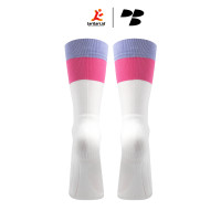 Personal Best Run - Spectrum Crew Sock - Pink Plum