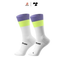 Personal Best Run - Spectrum Crew Sock - Volt Purple