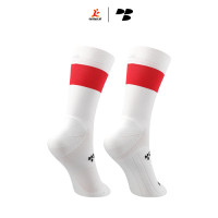Personal Best Run - Spectrum Crew Sock - Red White