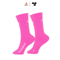 Personal Best Run - Performance Crew Sock - Pink