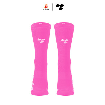 Personal Best Run - Performance Crew Sock - Pink