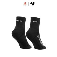 Personal Best Run - Performance Low Cut Sock - Black