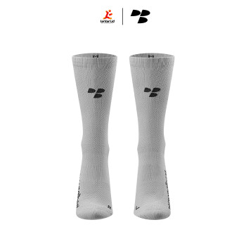 Personal Best Run - Performance Crew Sock - Grey