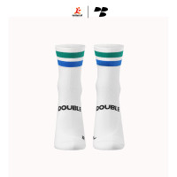 Personal Best Run - Performance Sock - Low Double Slash - Blue Green