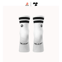 Personal Best Run - Performance Sock - Low Double Slash - White