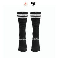 Personal Best Run - Performance Sock - Double Slash - Black
