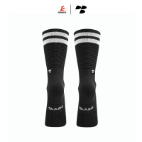 Personal Best Run - Performance Sock - Double Slash - Black