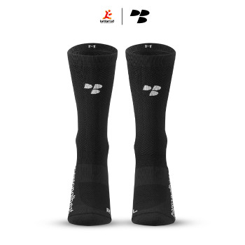 Personal Best Run - Performance Crew Sock - Black
