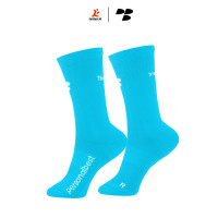 Personal Best Run - Performance Crew Sock - Sky Blue