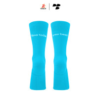 Personal Best Run - Performance Crew Sock - Sky Blue