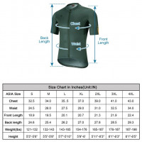 SANTIC | Azuni Green Men Cycling Jersey - WM0C02156V