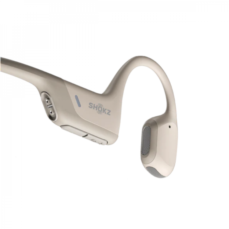 Shokz OpenRun Pro Premium Bone Conduction Open-Ear Sport Headphones Beige  S810-ST-BG-US - Best Buy