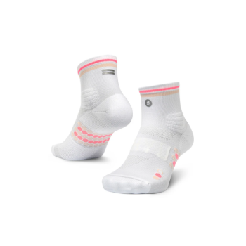 SHYU - Quarter Crew - White - Peach - Melon