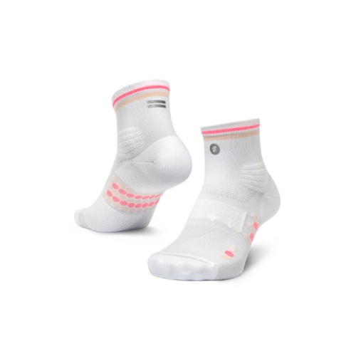SHYU - Quarter Crew - White - Peach - Melon