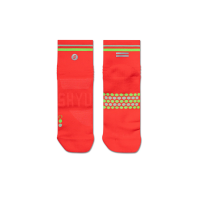 SHYU - Quarter Crew - Crimson - Lime - Powder