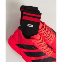 SHYU - Half Crew - Black - Red - Red