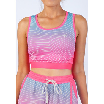 TRIJEE - Women GL Sport Bra - Gradient Lines