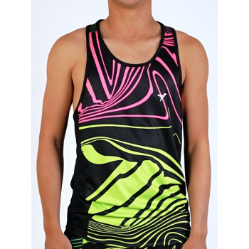 TRIJEE - Men NS Racerback - Neonsphere