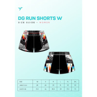 TRIJEE - Women DG Run Short - Duochrome Glitch