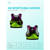 TRIJEE - Women NS SportBra - Neonsphere