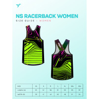 TRIJEE - Women NS Racerback - Neonsphere