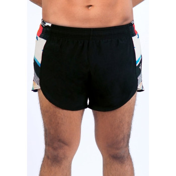 TRIJEE - Men DG Run Short - Duochrome Glitch