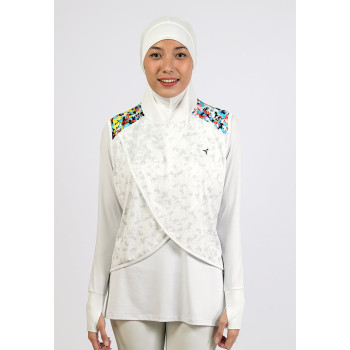 TRIJEE - Women MD Hijab Outer - Multi Dots